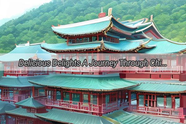 Delicious Delights A Journey Through Chinas Historical Culinary Wonders